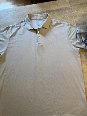 rhoback XXL The whaler heather stripe polo NWOT